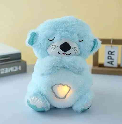 Plush Breathing Teddy Bear